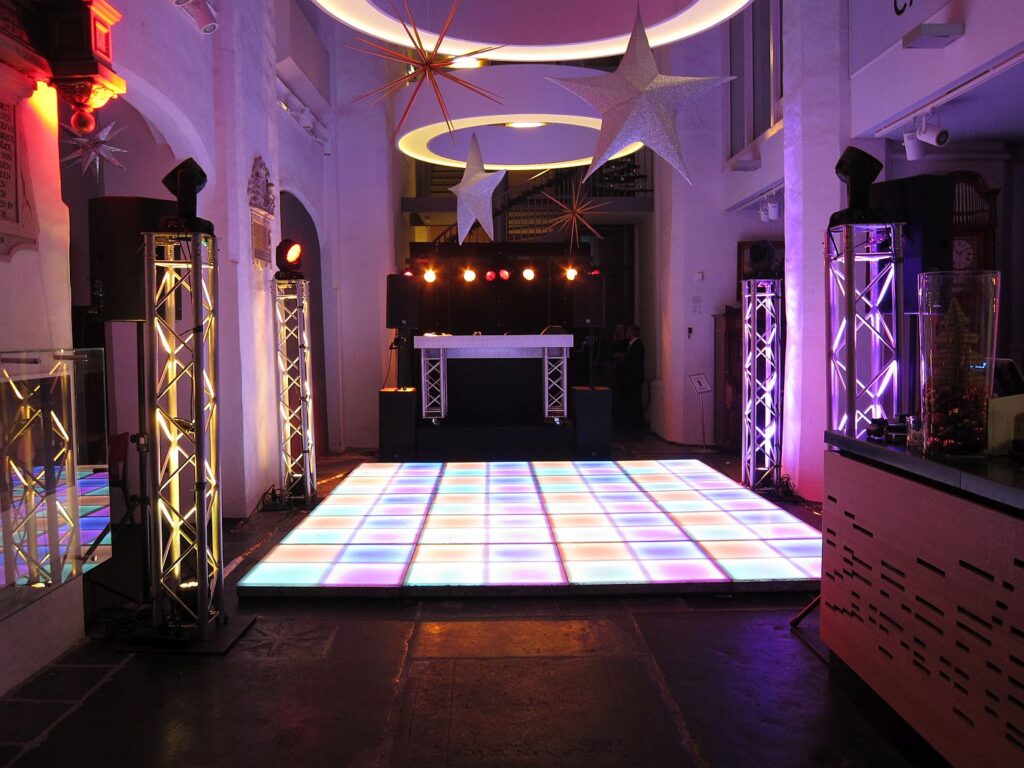 Feest in het museumcafé