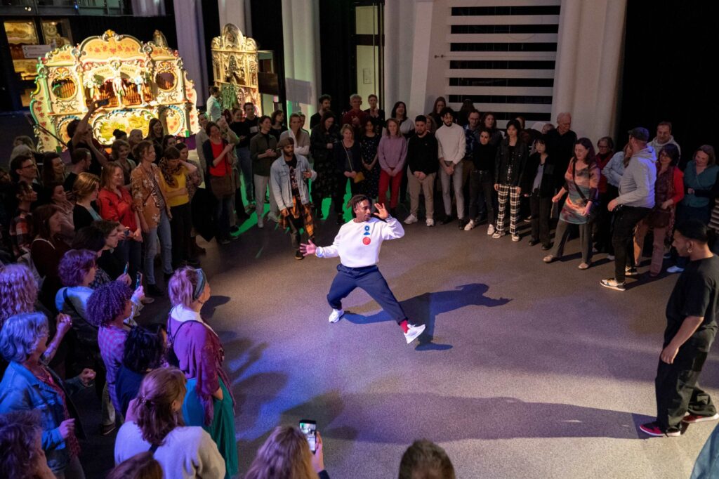 Hiphop battle tijdens New Views dansavond