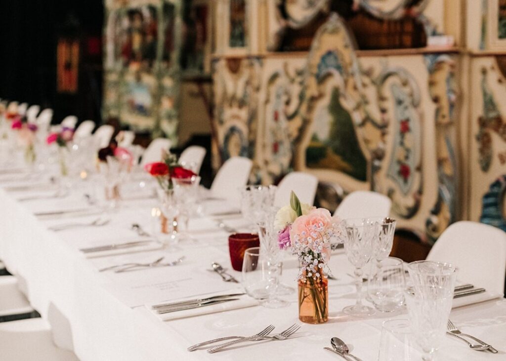 Diner in het Middenschip