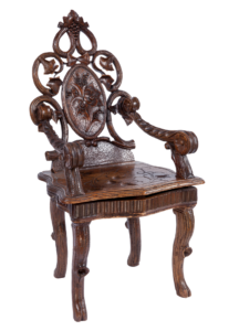 Kinderstoel met speelwerk