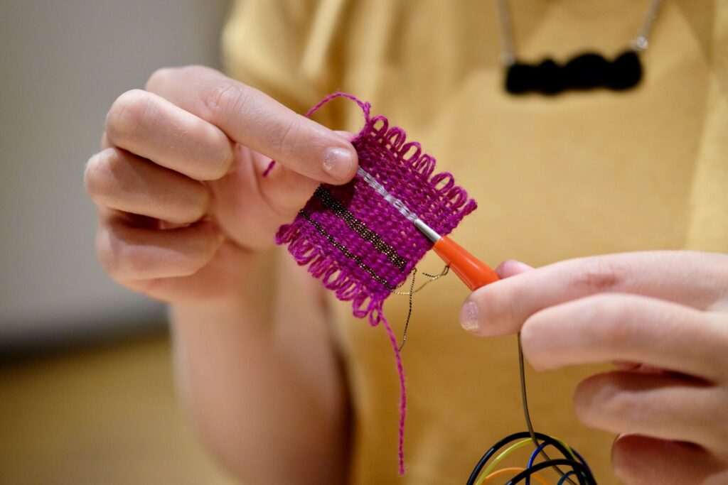 Workshop textiel en muziek