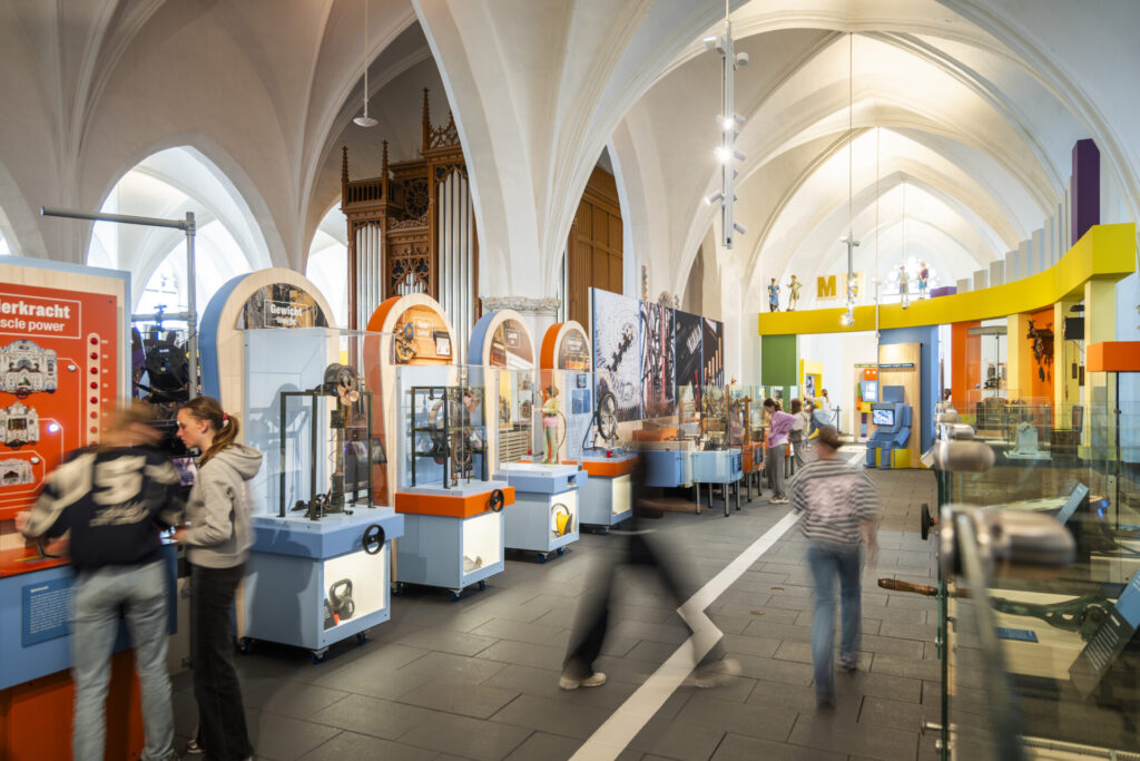 Leerlingen in Music Machines & Me tijdens Girls' Day