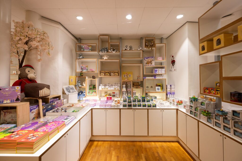 De museumwinkel van Museum Speelklok