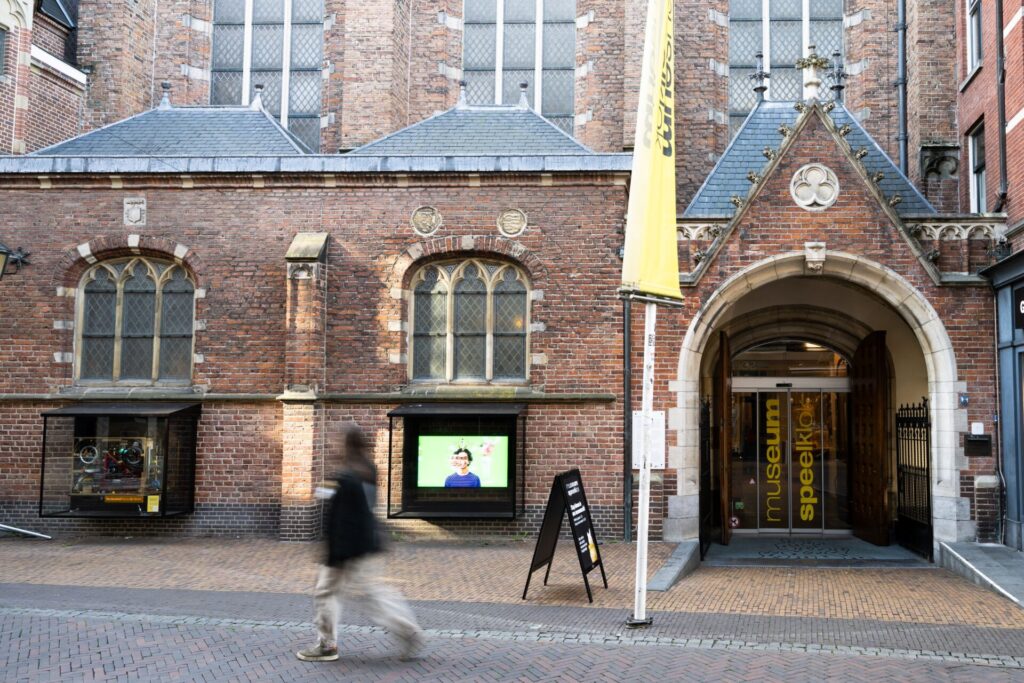 Ingang van Museum Speelklok