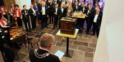 Burgemeester Jan van Zanen opent het Utrecht Diner
